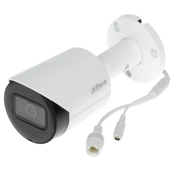 DAHUA IPC-HFW2441S-S-0360B, 4Mpix, 3,6mm Lens, H265+,  30Mt Gece Görüşü, IP67, Dahili Mikrofon, PoE Bullet IP Kamera ürün görseli 1