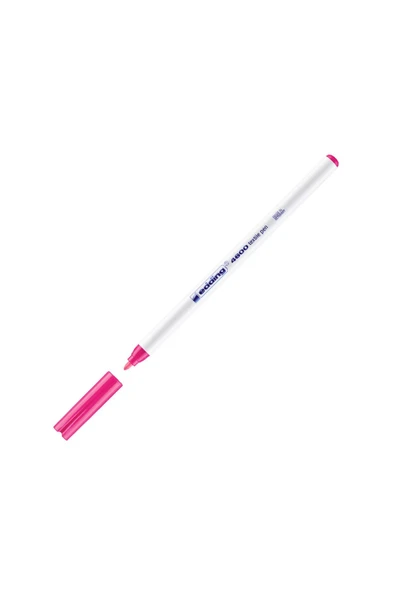 Edding T-Shirt Kalemi 4600 Tekstil Kalemi - Kumaş Boyama Kalemi 1.0Mm Fosforlu Pembe (10 Lu Paket) ürün görseli 1