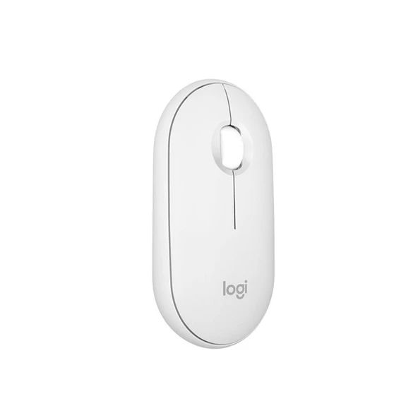 LOGITECH 910-007013, M350S Beyaz, Pebble 2, Nano, Bluetooth, Kablosuz, 4000dpi, Optik, 3 Tuşlu, 24ay Pil Ömrü, Sessiz Mouse ürün görseli 1