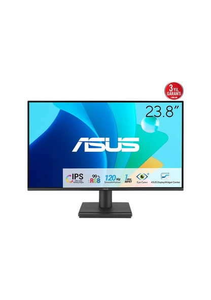 ASUS 21.5 VP229HF HD IPS PANEL 1Ms 100Hz VGA HDMI VESA ÇERÇEVESİZ MONİTÖR ürün görseli 1