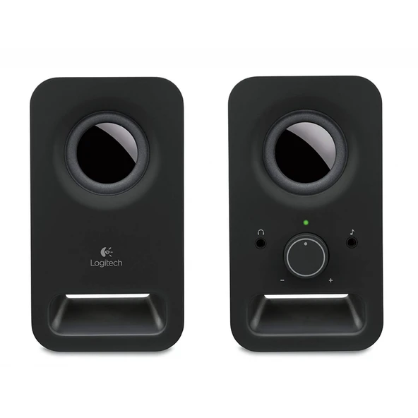 LOGITECH 980-000814, Z150, 6W, 1+1, Kulaklık Jaklı, Kompakt, Stereo, Speaker (Siyah) ürün görseli 1