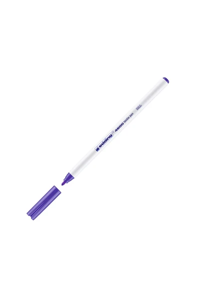 Edding T-Shirt Kalemi 4600 Tekstil Kalemi - Kumaş Boyama Kalemi 1.0Mm Fosforlu Mor (10 Lu Paket) ürün görseli 1