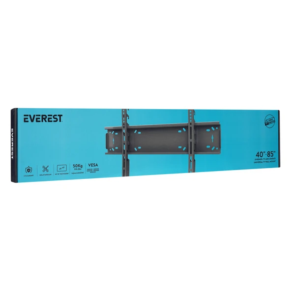 EVEREST TK-4085, 38"- 85" TV Duvar Askı Aparatı - Resim 2