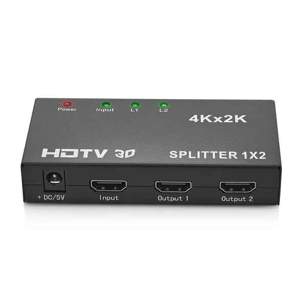 ENKADO EKD-HS12, HDMI Çoklayıcı, 1Giriş, 2Çıkış, (1PC-2Monitör) ürün görseli 1