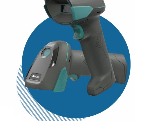 RİOPOS RP 100 Barkod Okuyucu 2D EL TİPİ (1D) ve Karekod (2D) Kablosuz (USB+Bluetooth) ürün görseli 1
