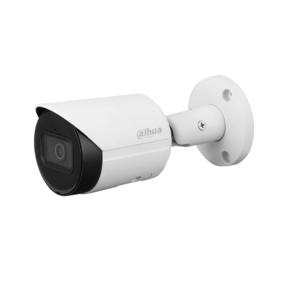 DAHUA IPC-HFW2241S-S-0360B, 2Mpix, 3,6mm Lens, H265+,  30Mt Gece Görüşü, IP67, Dahili Mikrofon, PoE Bullet IP Kamera ürün görseli 1