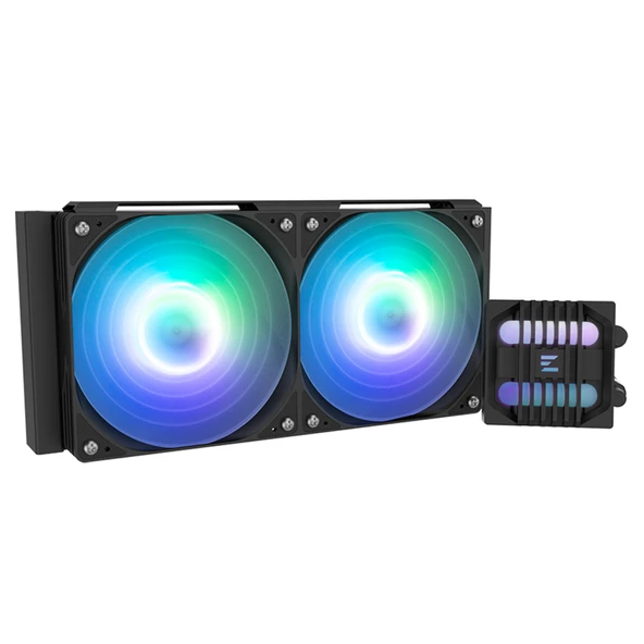 ZALMAN ALPHA2 SE A24, 240mm, ARGB, 2 Fanlı, CPU Sıvı Soğutma, Siyah ürün görseli 1