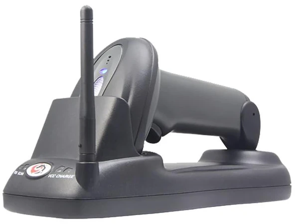 SUNLUX XL-9310 1D LAZER KABLOSUZ USB BARKOD OKUYUCU + CRADLE ürün görseli 1