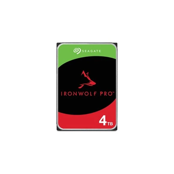 4 TB SEAGATE 3.5 IRONWOLF PRO SATA3 7200RPM 256MB ST4000NT001 (5 YIL RESMI DIST GARANTILI) ürün görseli 1