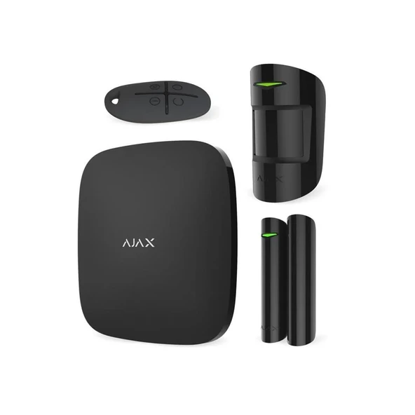 AJAX  StarterKit, Kablosuz, Alarm Kiti, SİYAH ürün görseli 1