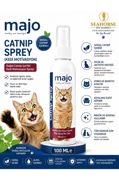 Catnip Sprey (Kedi Motivasyon Spreyi) 100 ML ürün görseli 1