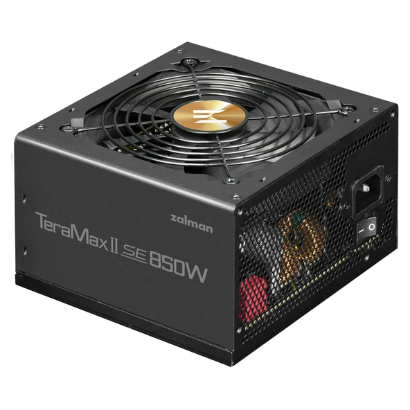 ZALMAN ZM850-TMX2SE TeraMax2SE, 850W, 80Plus GOLD, ATX3.1, PCI5.1, Full Modüler, Aktif PFC, GAMING, ATX, Power Supply (PSU) ürün görseli 1