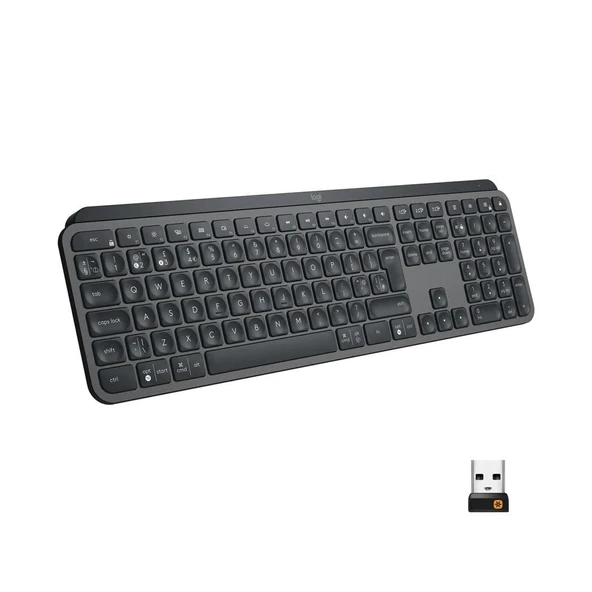 LOGITECH MX Keys S, 920-011594, Bluetooth, Türkçe Q, Multimedya, Gelişmiş Aydınlatmalı, Klavye ürün görseli 1