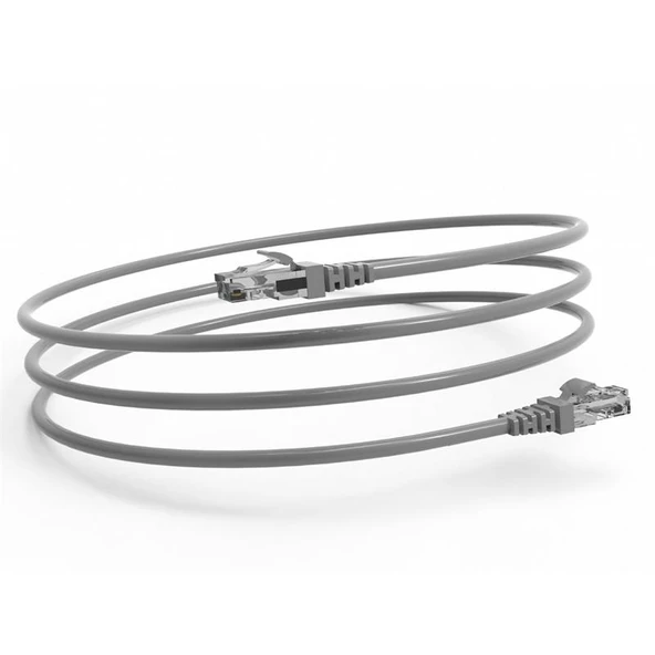 INCA ICAT6-05TG 5MT 24AWG CAT6 UTP PATCH KABLO GRİ ürün görseli 1