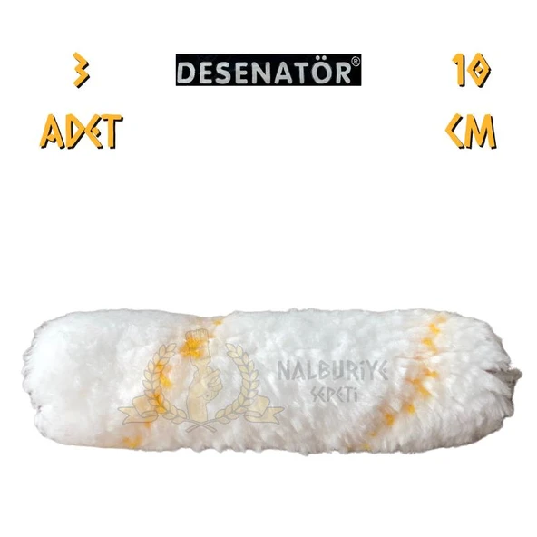 Desenatör Extra Saten Parmak Rulo Yedek - 10 cm - 3 Adet ürün görseli 1