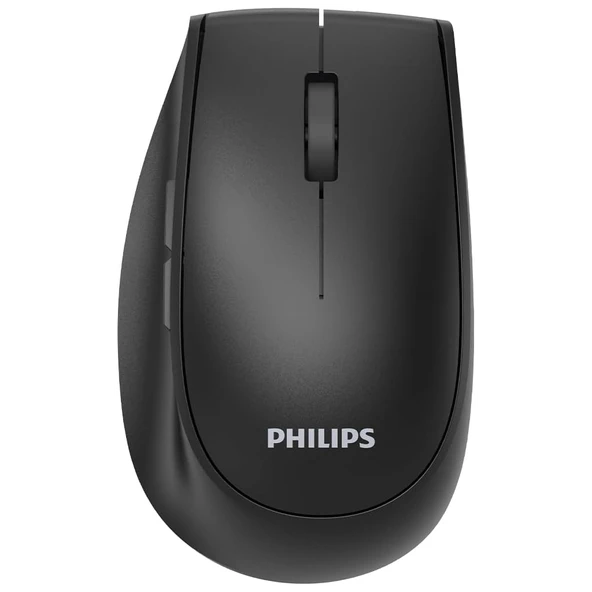 PHILIPS SPK7627B, Siyah, USB Nano 2,4Gh ve Bluetooth Kablosuz, 1600dpi, Optic, 5 Tuşlu, Şarj Edilebilir, Mouse ürün görseli 1