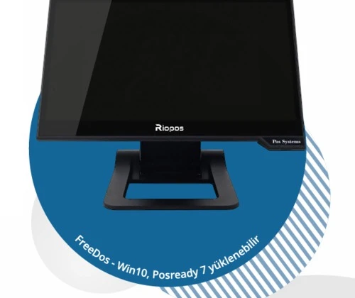 RİOPOS A2L i5-6.NESİL MULTİ TOUCH 8GB RAM 128GB SSD ETHERNET 15.6 BOE / LG EKRAN, 2,4 GHZ 6 USB PORT 2 COM PORT Dokunma ürün görseli 1