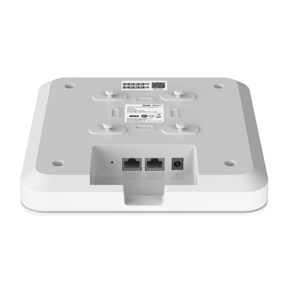 RUIJIE Reyee RG-RAP2260(G), AX3200, 2Port 2.5GE, 1775Mbps, Dual Band, Wifi 6, PoE, Tavan Tipi, Reyee Mesh, Access Point ürün görseli 1