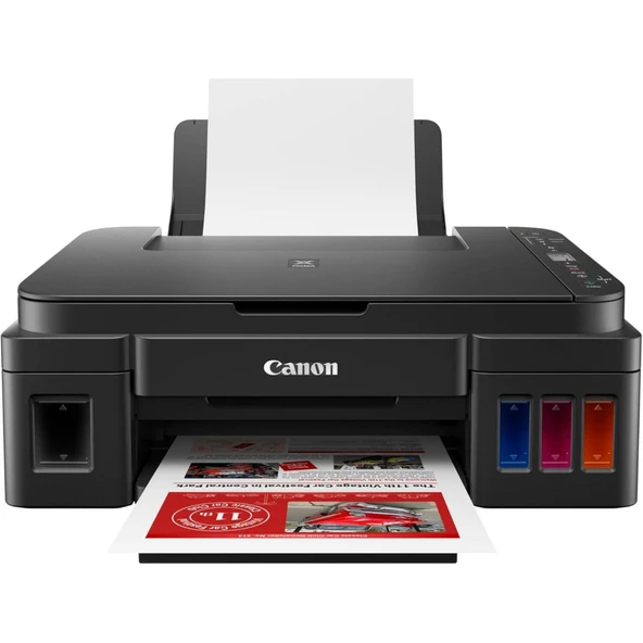 CANON PIXMA G3416, Renkli, Mürekkep Mega Tanklı, Yazıcı, Tarayıcı, Fotokopi, Wifi , ORİJİNAL MÜREKKEP ürün görseli 1