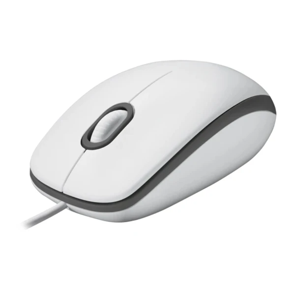 LOGITECH 910-006764, M100 Beyaz, USB Kablolu, 1000dpi, Optik, 3 Tuşlu, Mouse ürün görseli 1