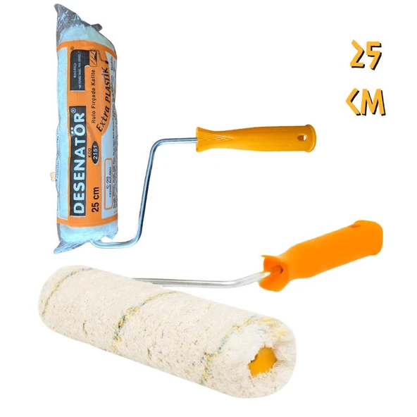 Desenatör Extra Plastik İç-Dış Cephe Boya Rulosu - 25 cm ürün görseli 1