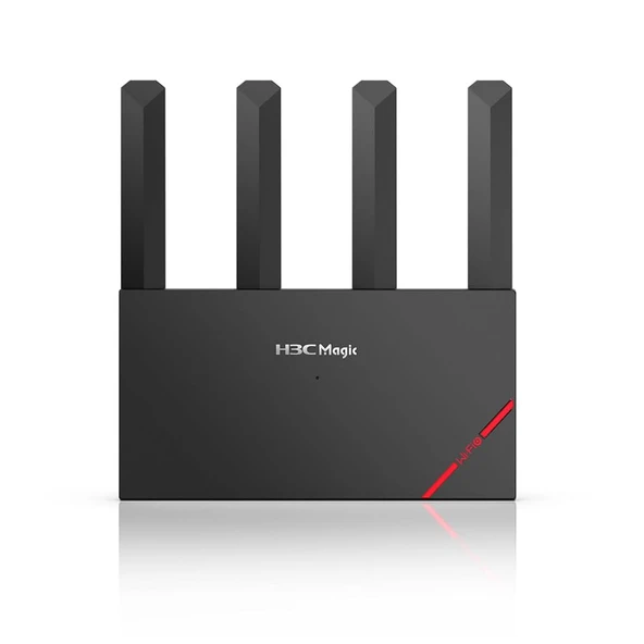 H3C Magic NX30, Dual Band, WiFi 6, 3000Mbps, 4Port GigaBit, 4ad Anten, Masaüstü, Router, Access Point ürün görseli 1