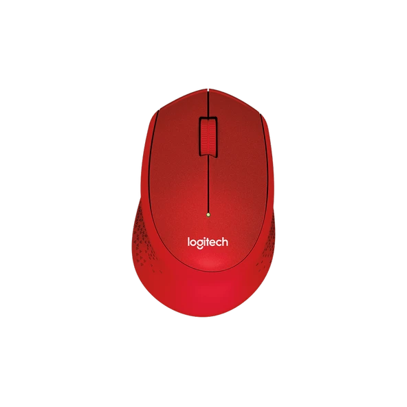 LOGITECH 910-004911, M330 Kırmızı, USB Nano 2,4G Kablosuz, 1000dpi, Optik, 3 Tuşlu, 24ay Pil Ömrü, Sessiz Mouse ürün görseli 1