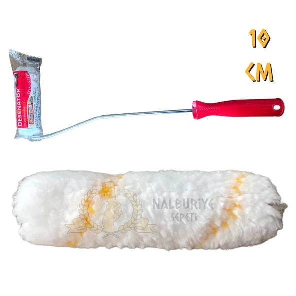 Desenatör Extra Saten Parmak Rulo Takım - 10 cm - 1 Adet ürün görseli 1