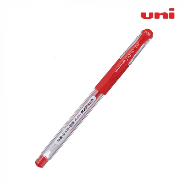 Uni-Ball Um-151Nd Roller Kalem Signo Needle İğne Uç 0.38 Mm Kırmızı (10 Lu Kutu) ürün görseli 1