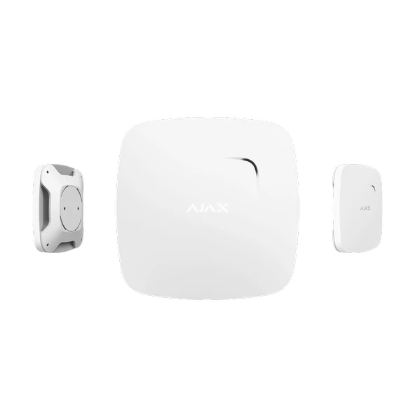 AJAX  Fire Protect Plus, Kablosuz, Isı ve Duman Dedektörü, BEYAZ ürün görseli 1