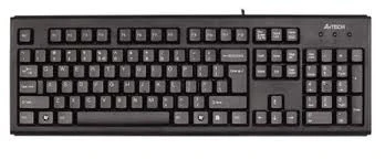 A4 TECH KM-720 F TR MM SİYAH USB KABLOLU KLAVYE ürün görseli 1