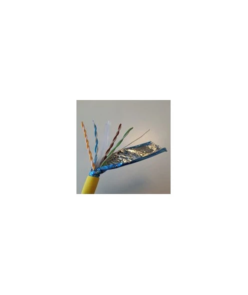 Cat6A F/UTP LSZH Makara 4P 500m Sarı ürün görseli 1