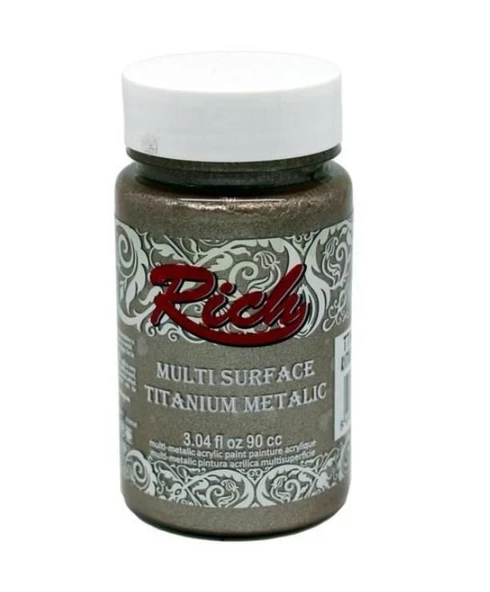 Rich Multi Surface Titanium 2508 Antik Bej Metalik 90 cc ürün görseli 1