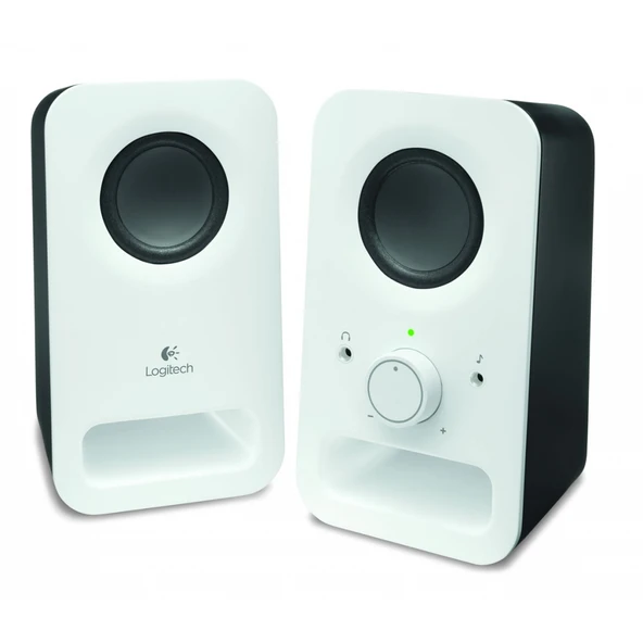 LOGITECH 980-000815, Z150, 6W, 1+1, Kulaklık Jaklı, Kompakt, Stereo, Speaker (Beyaz) ürün görseli 1