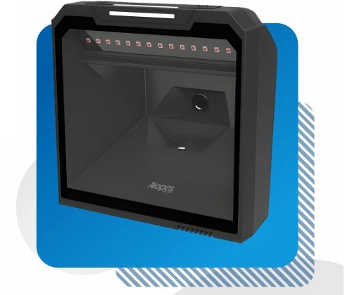 RİOPOS RP3400 Barkod Okuyucu 2D MASA ÜSTÜ (1D) ve Karekod (2D) ürün görseli 1