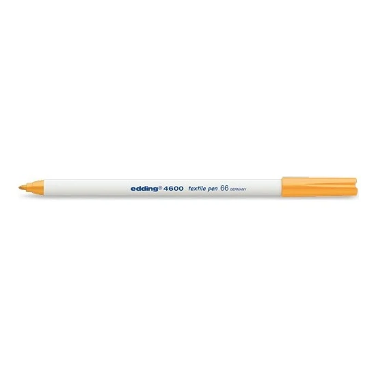 Edding T-Shirt Kalemi Kumaş Kalemi Yuvarlak Uçlu 1 Mm Turuncu 4600 (10 Lu Paket) ürün görseli 1