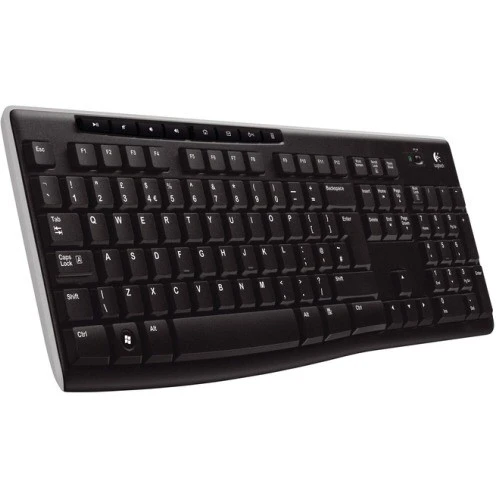 Logitech K270 920-003761 Q Kablosuz Multimedya Siyah Klavye ürün görseli 1