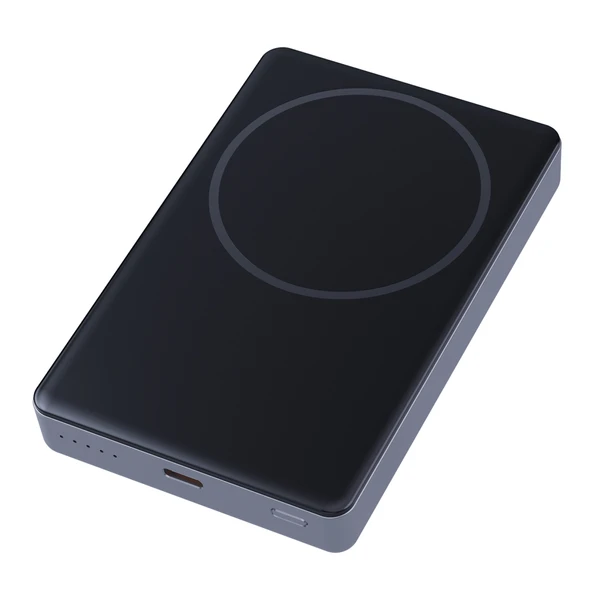 S-LINK MG210, Magsafe, Gri, 10.000mAh, 1xType-C, 4 LED Göstergeli, PowerBank ürün görseli 1