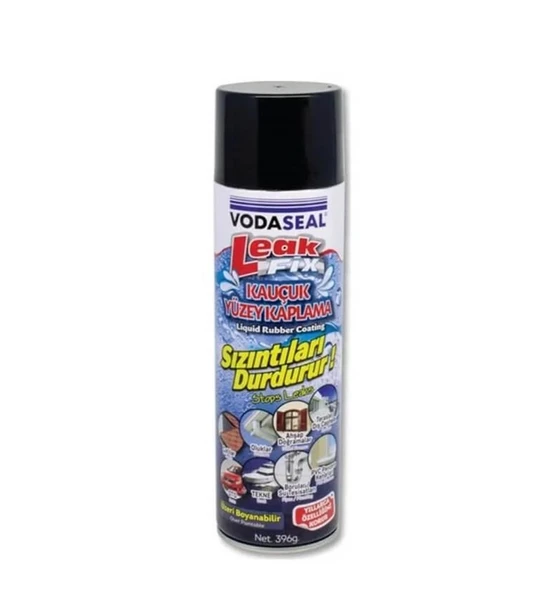 Vodaseal Leak Fix Kauçuk İzolasyon Spreyi 396 gr Siyah ürün görseli 1