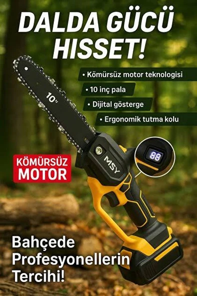 Msy 8022 Akülü Testere 20Cm - Resim 4