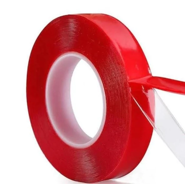 Ennalbur Silikonlu Çift Taraflı Bant 24 mm 2 Metre ürün görseli 1