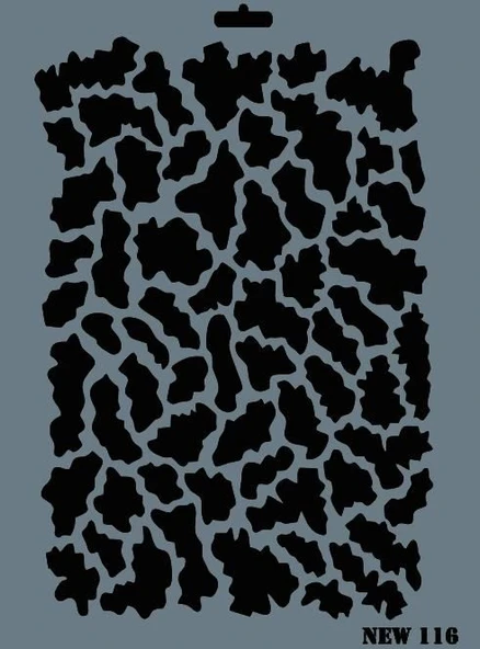 Rich New Seri N-116 Stencil 35x25 cm ürün görseli 1