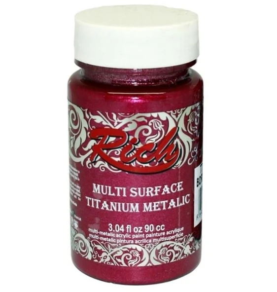 Rich Multi Surface Titanium 2548 Bordo Metalik 90 cc ürün görseli 1
