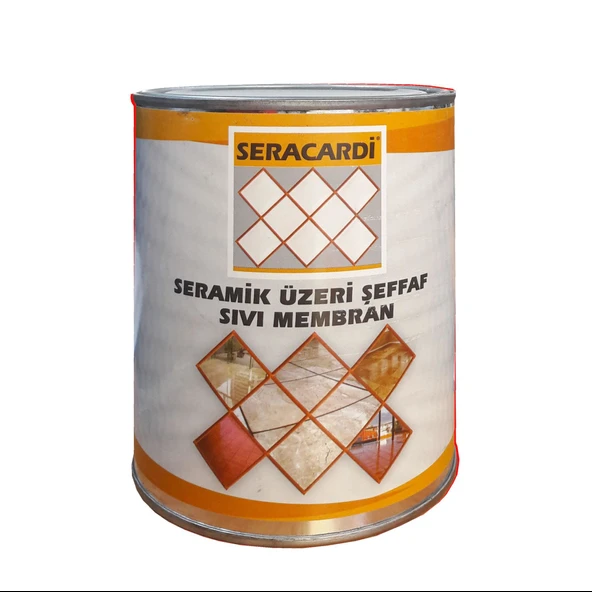 Seracardi Seramik Üzeri Şeffaf İzolasyon 1 Kg ürün görseli 1