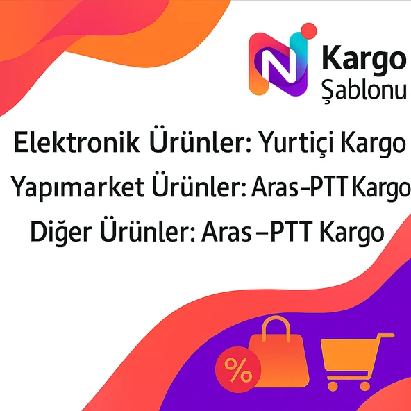 Kargo Şablonları ürün görseli 1
