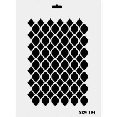 Rich New Seri N-194 Stencil 35x25 cm ürün görseli 1