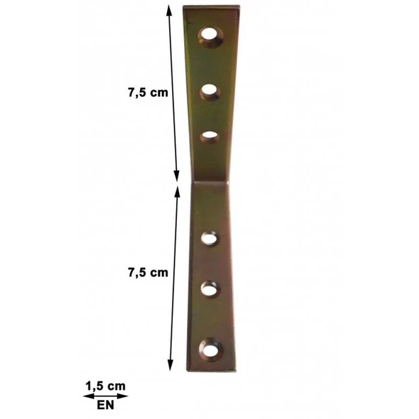 Masa Köşe 15x75 mm ürün görseli 1