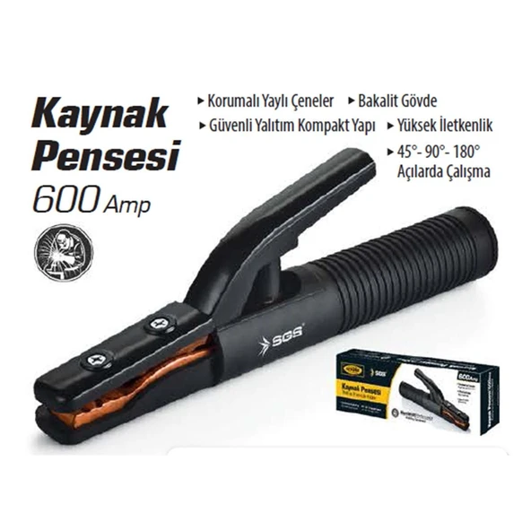 SGS 318 600 Amper Kaynak Pensesi ürün görseli 1