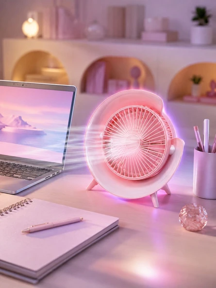 Lm-102 Masa Üstü Fan - Resim 4