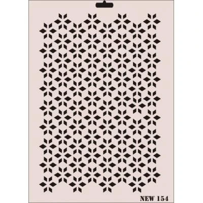 Rich New Seri N-154 Stencil 35x25 cm ürün görseli 1